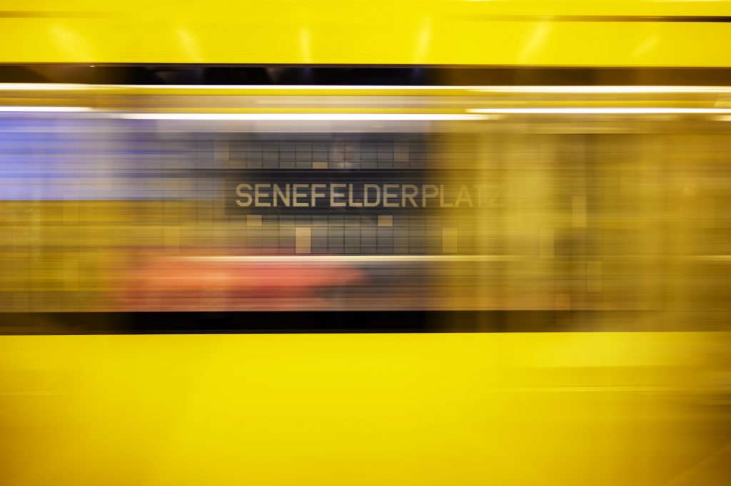 senefelderplatz berlin subway 